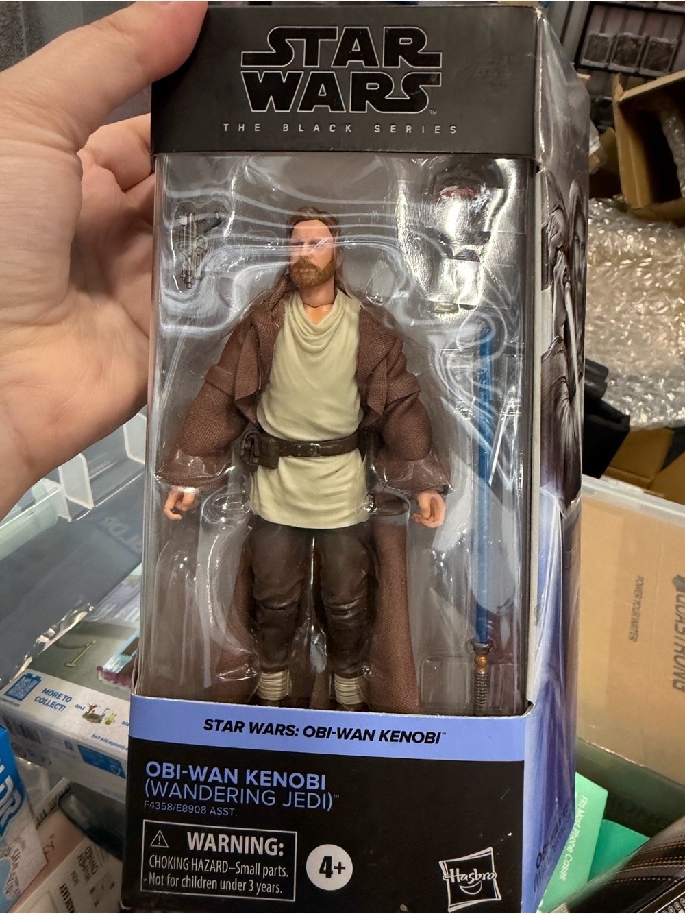 Star Wars Obi-Wan Kenobi Figure — Brown, Cream